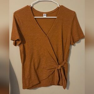 Old Navy Women's Cinnamon Wrap Blouse